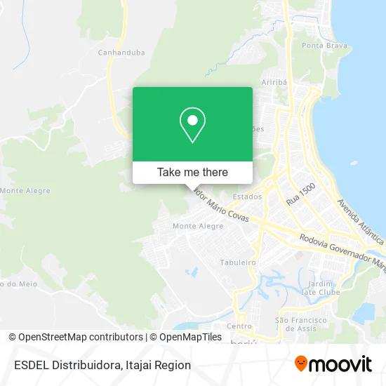 ESDEL Distribuidora map