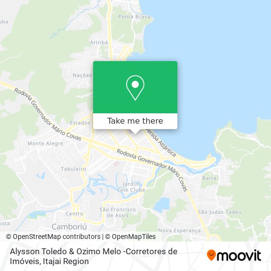 Alysson Toledo & Ozimo Melo -Corretores de Imóveis map