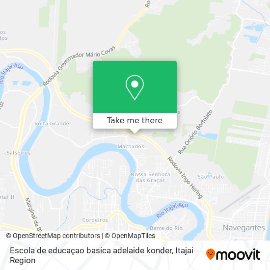 Escola de educaçao basica adelaide konder map