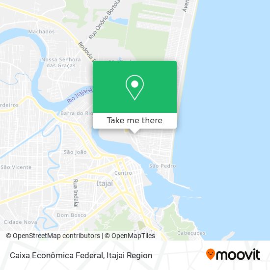 Caixa Econômica Federal map