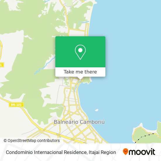 Condomínio Internacional Residence map