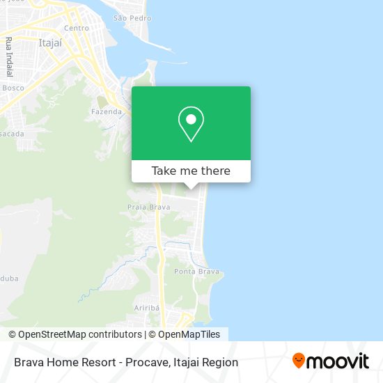 Brava Home Resort - Procave map