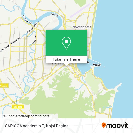 Mapa CARIOCA academia 💪