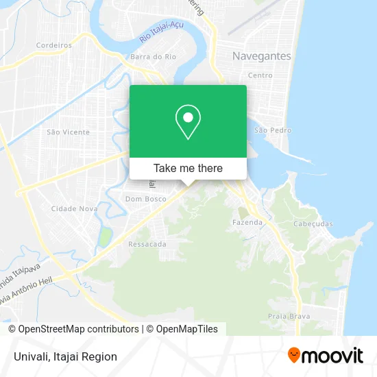 Univali map