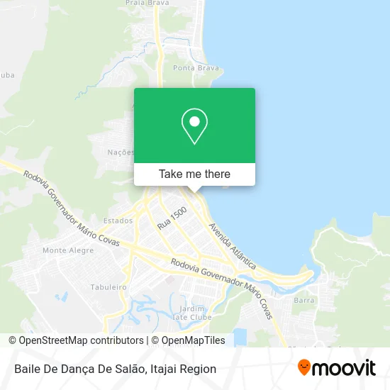 Baile De Dança De Salão map