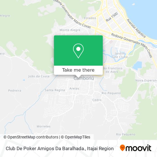 Mapa Club De Poker Amigos Da Baralhada.