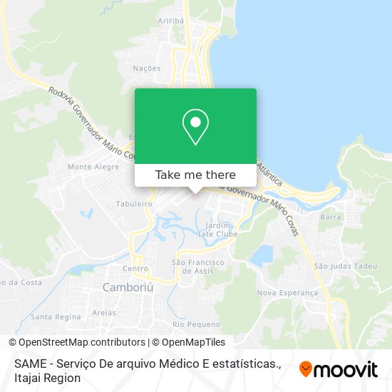 SAME - Serviço De arquivo Médico E estatísticas. map