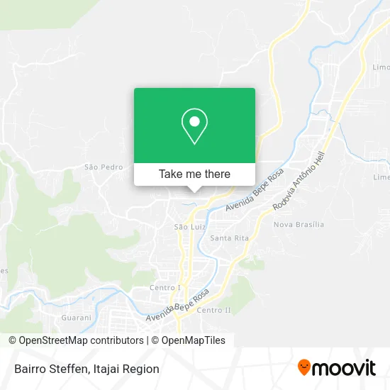 Bairro Steffen map