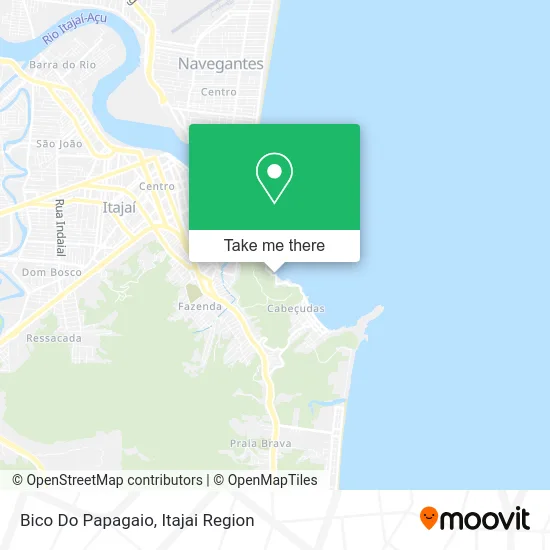 Bico Do Papagaio map
