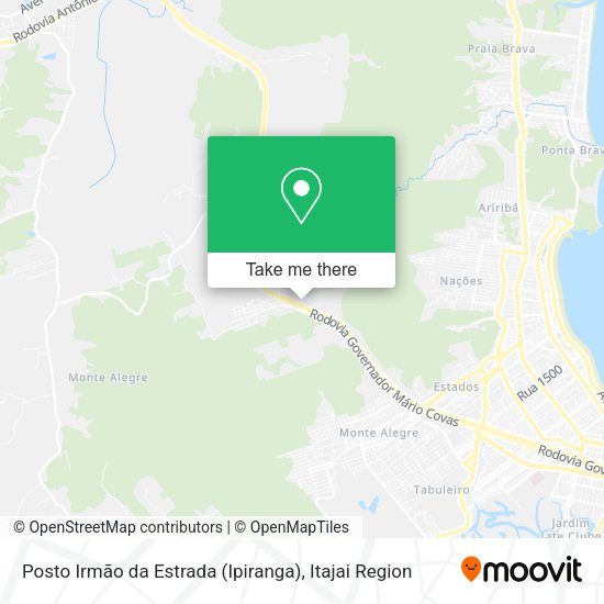 Posto Irmão da Estrada (Ipiranga) map