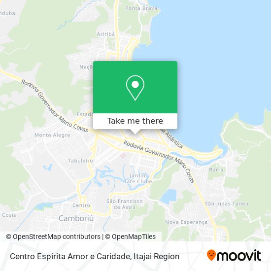 Centro Espirita Amor e Caridade map