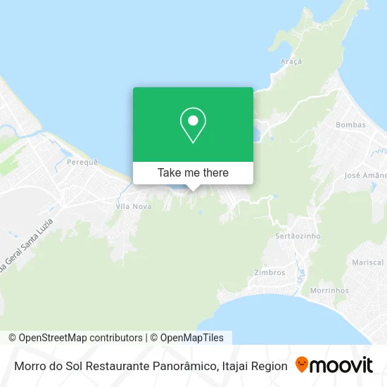 Morro do Sol Restaurante Panorâmico map