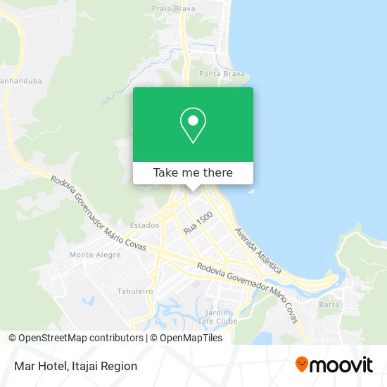 Mar Hotel map