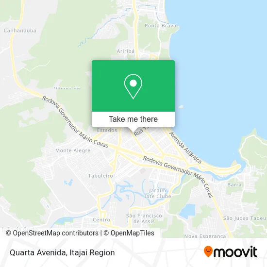 Quarta Avenida map