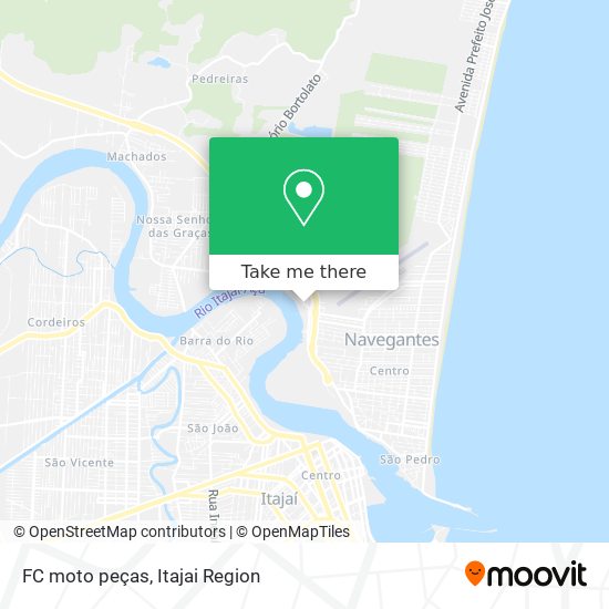 How To Get To Fc Moto Pecas In Navegantes By Bus Or Ferry