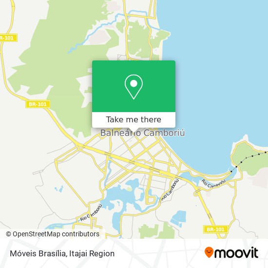 Mapa Móveis Brasília