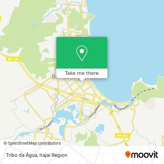 Tribo da Água map