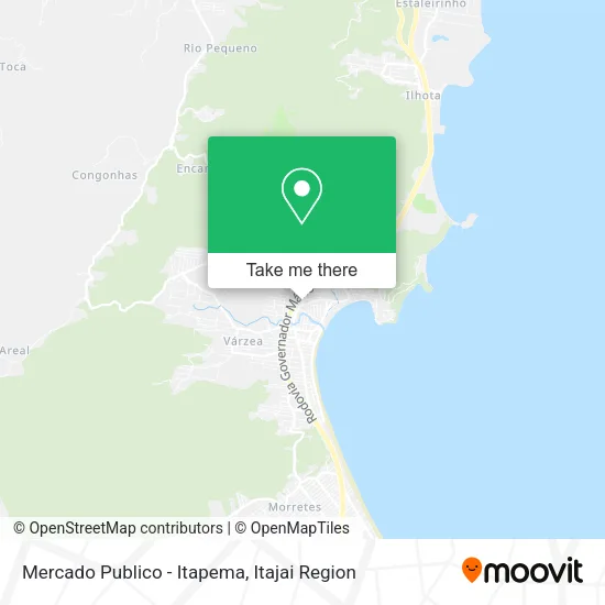 Mercado Publico - Itapema map