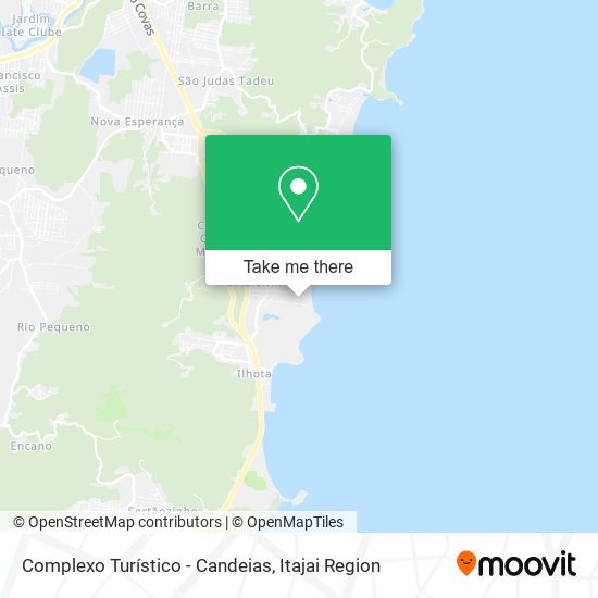 Complexo Turístico - Candeias map