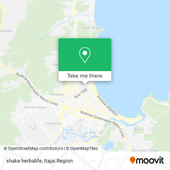 shake herbalife map