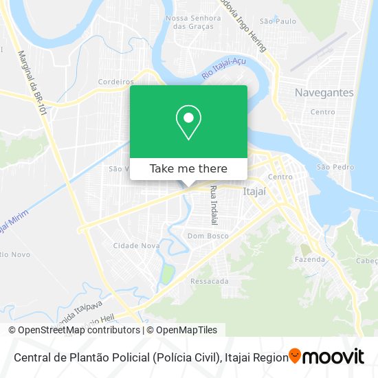 Central de Plantão Policial (Polícia Civil) map