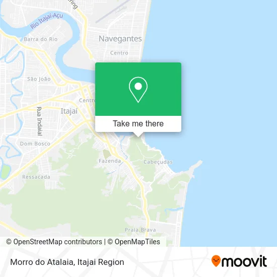 Morro do Atalaia map