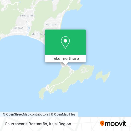 Churrascaria Bastantão map