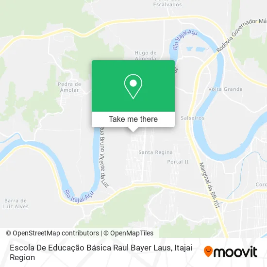 Escola De Educação Básica Raul Bayer Laus map