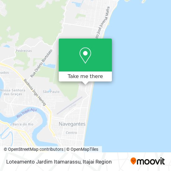 Mapa Loteamento Jardim Itamarassu