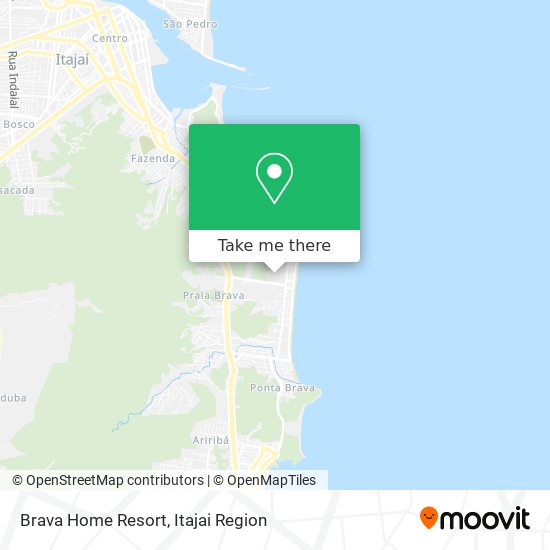 Brava Home Resort map