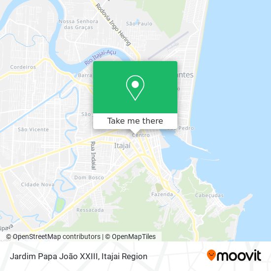 Jardim Papa João XXIII map