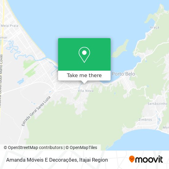 Amanda Móveis E Decorações map