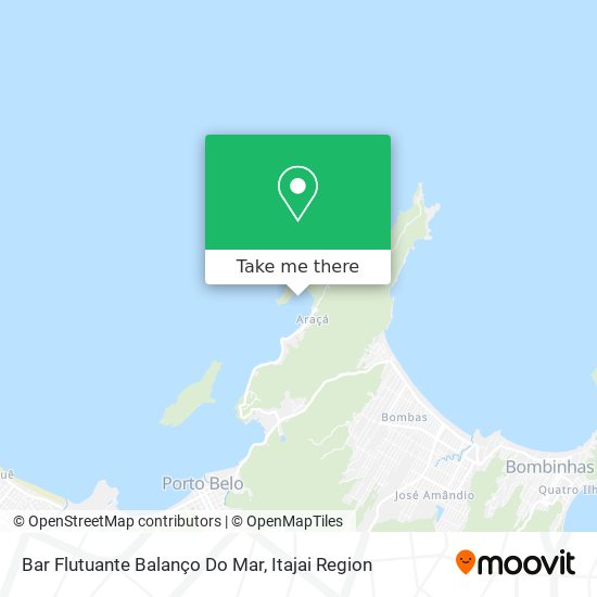 Bar Flutuante Balanço Do Mar map
