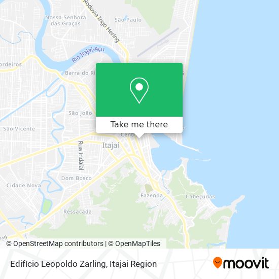 Edifício Leopoldo Zarling map