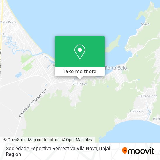 Sociedade Esportiva Recreativa Vila Nova map