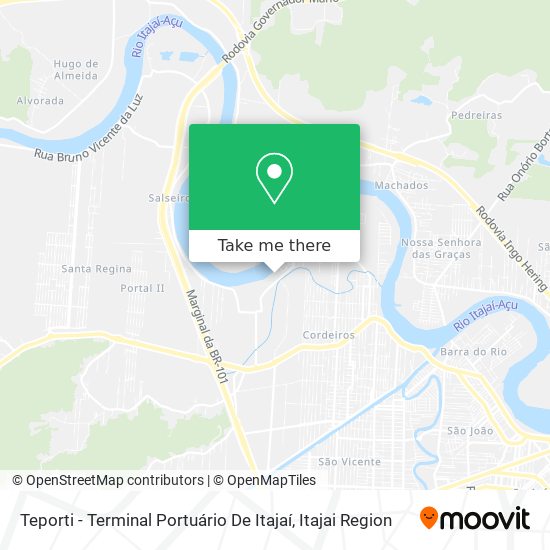 Teporti - Terminal Portuário De Itajaí map