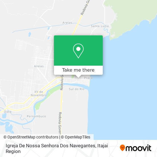 Igreja De Nossa Senhora Dos Navegantes map