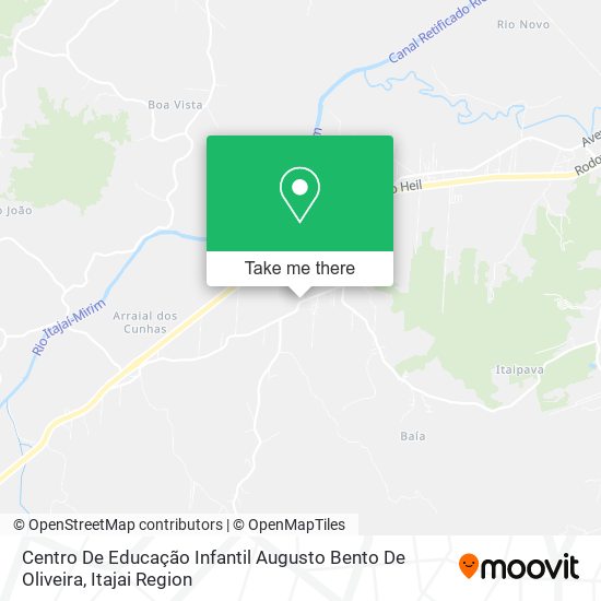 Centro De Educação Infantil Augusto Bento De Oliveira map