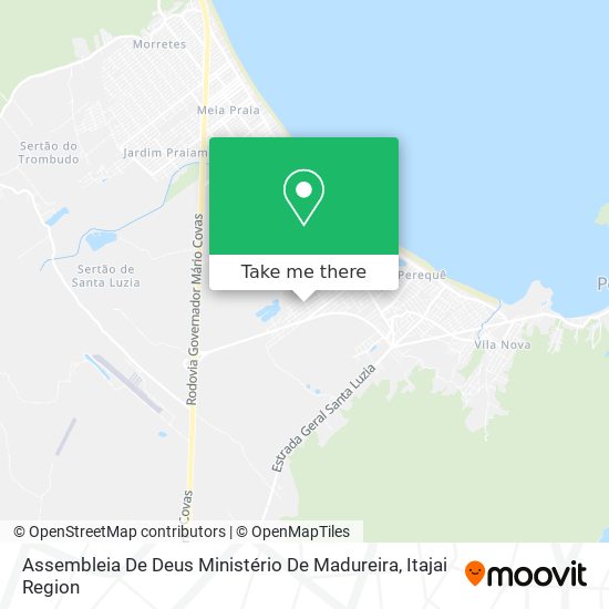 Mapa Assembleia De Deus Ministério De Madureira