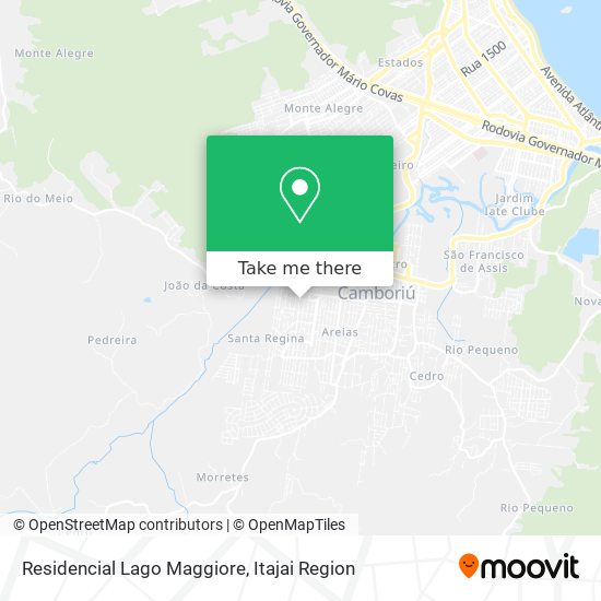 Mapa Residencial Lago Maggiore