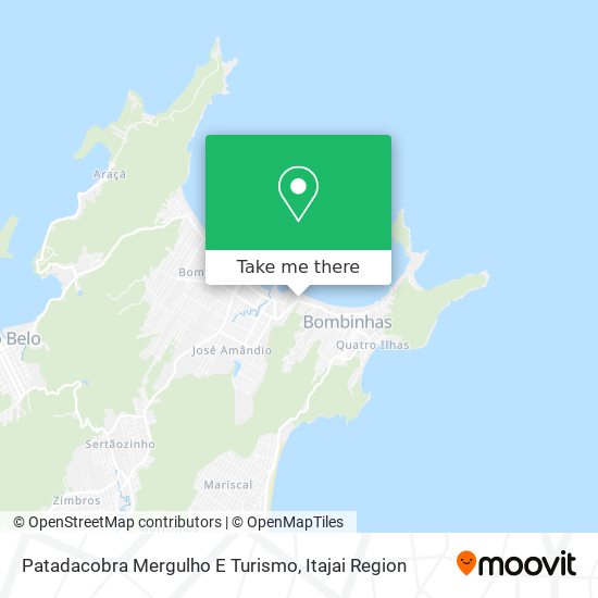 Patadacobra Mergulho E Turismo map