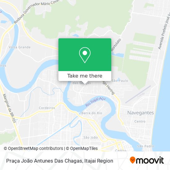 Praça João Antunes Das Chagas map