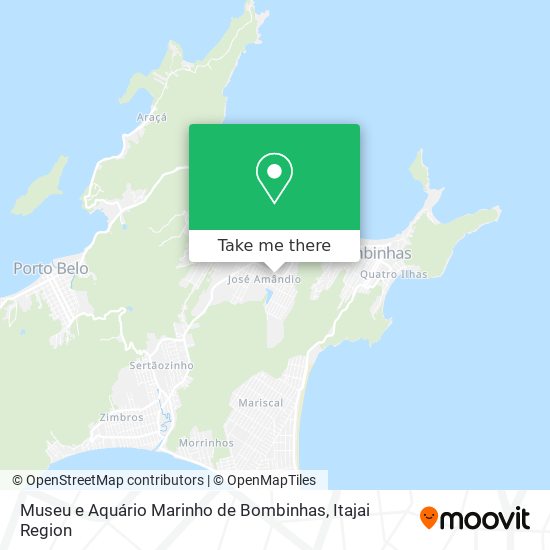 Museu e Aquário Marinho de Bombinhas map