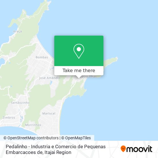 Pedalinho - Industria e Comercio de Pequenas Embarcacoes de map