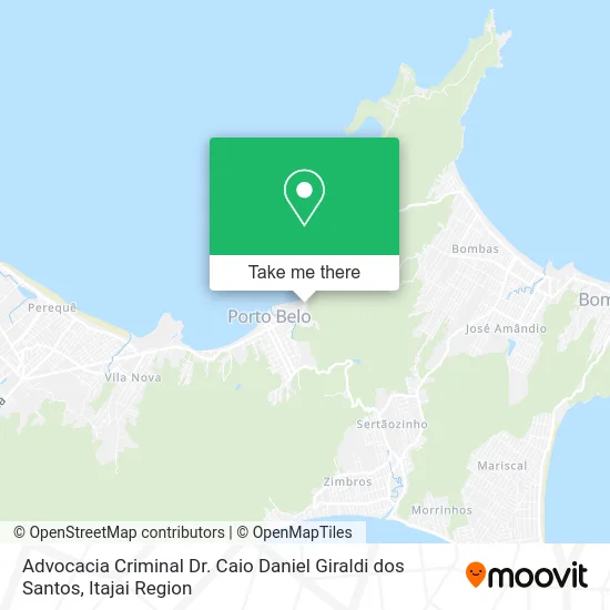 Advocacia Criminal Dr. Caio Daniel Giraldi dos Santos map