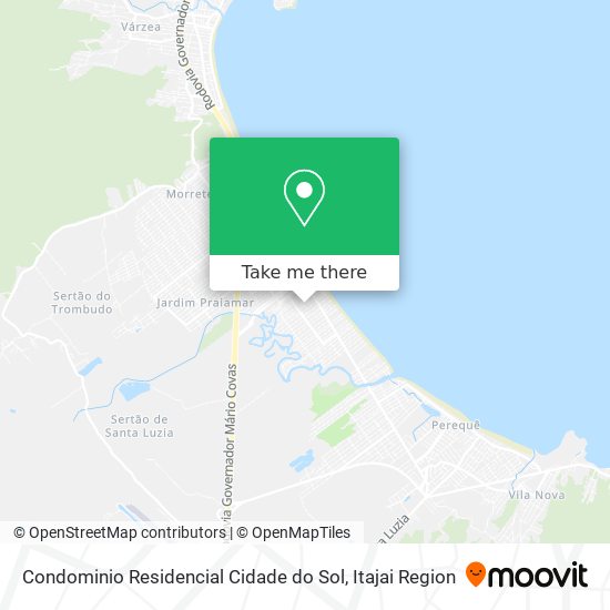 Condominio Residencial Cidade do Sol map