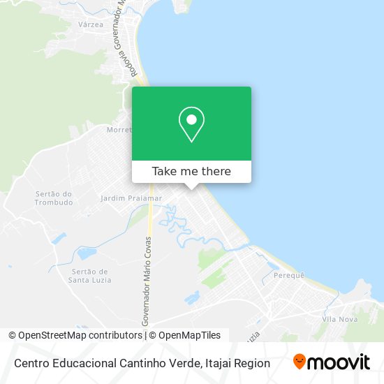 Centro Educacional Cantinho Verde map