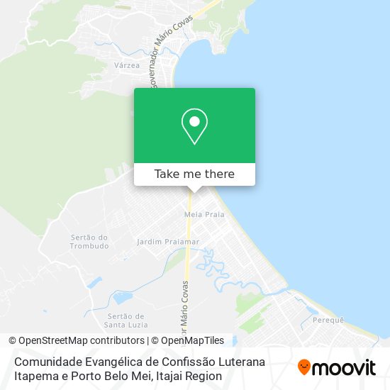 Comunidade Evangélica de Confissão Luterana Itapema e Porto Belo Mei map