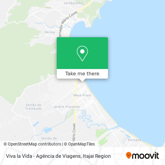 Viva la Vida - Agência de Viagens map