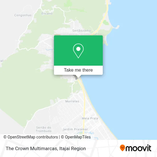 The Crown Multimarcas map